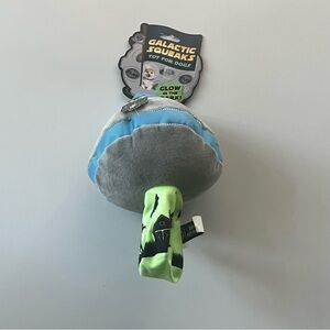 Glow Dog Toy - Gray and Green
